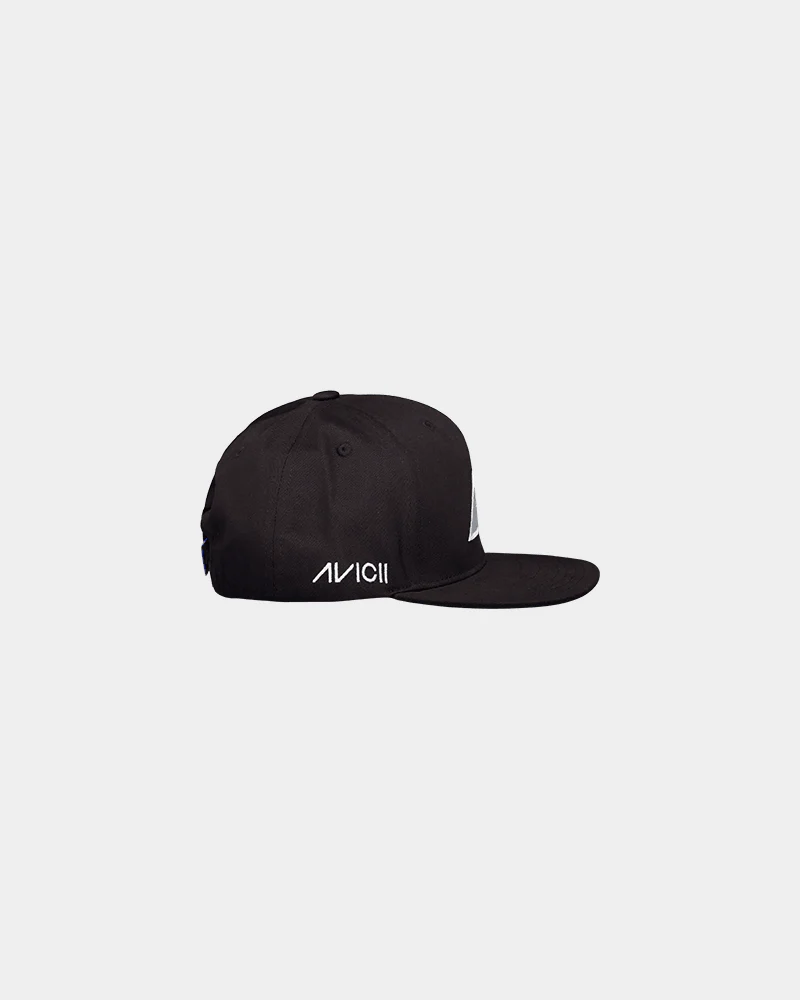 Avicii Black Flat Brim Cap - Image 3