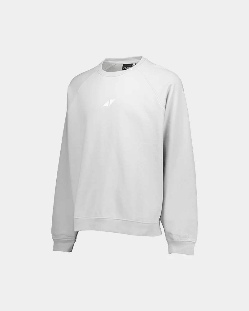 Avicii Oversized Sweatshirt Soft Grey - Image 3