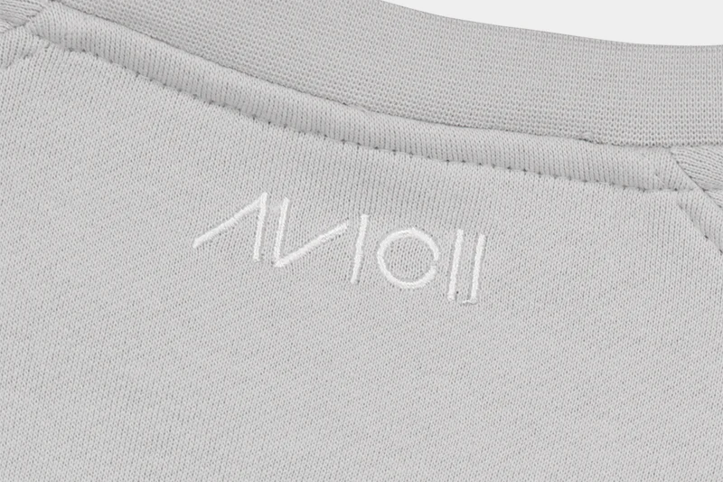 Avicii Oversized Sweatshirt Soft Grey - Image 5