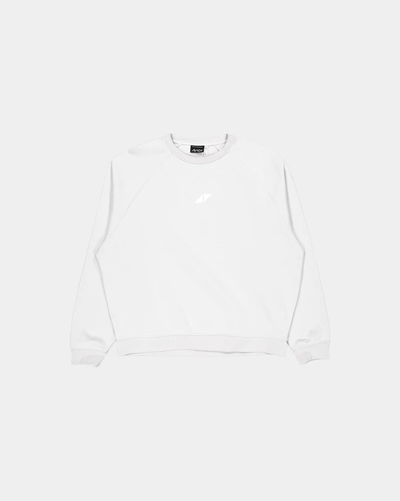Avicii Oversized Sweatshirt Soft Grey - Image 6